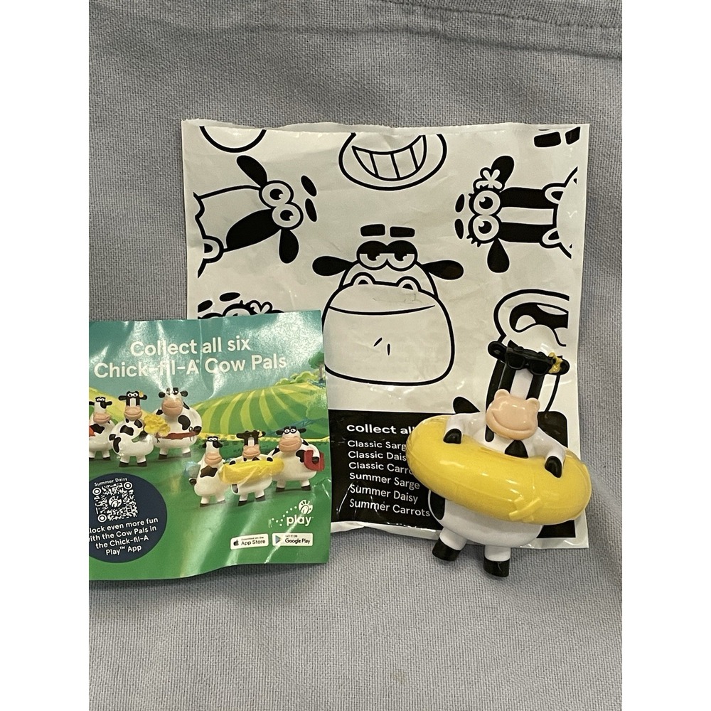 NEW Chick-fil-A Kids Meal Collectible Chick-fil-A Cow Pals - Summer Daisy
